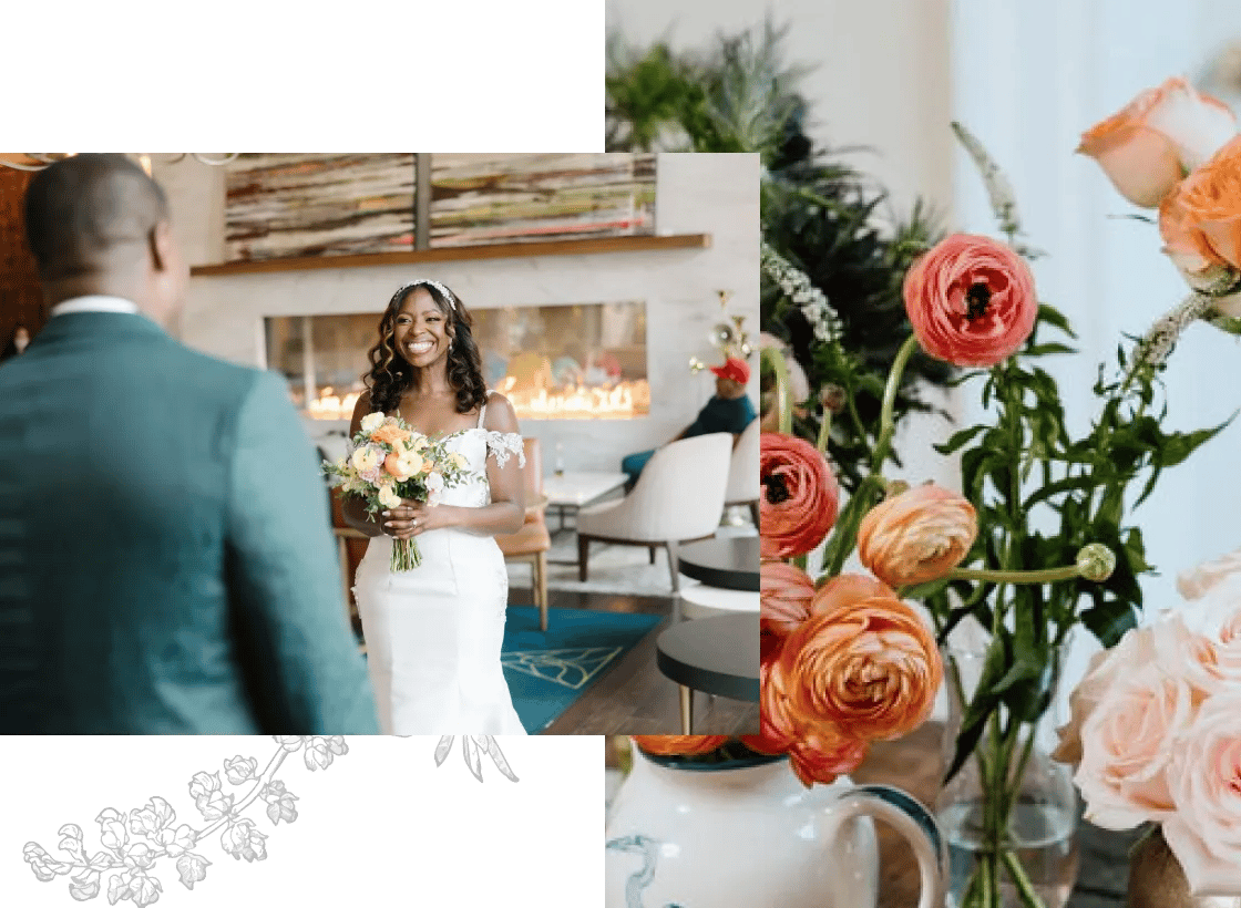 affordable custom wedding florist - home - sustainably sourced, locally designed blooms