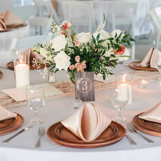 Poppy Flowers: Wedding centerpiece flower arrangements‍ -  Fall's Cozy Elegance