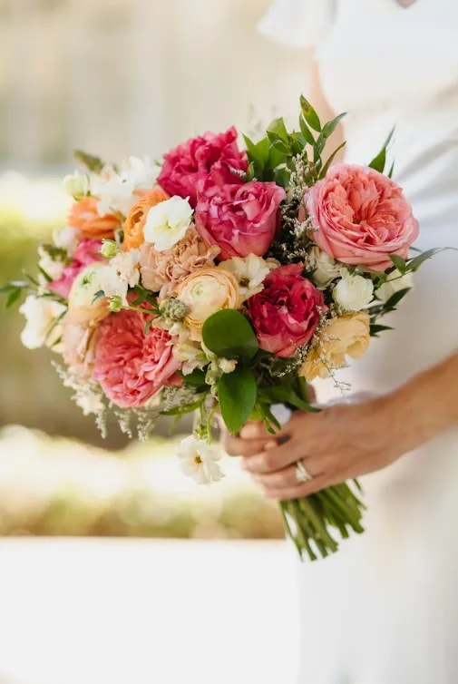 A Bridal Bouquet by Poppy Flowers