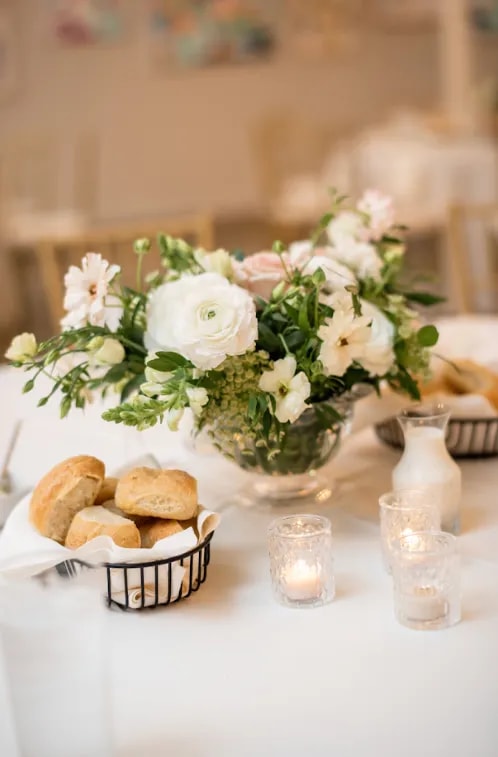 Compote Centerpieces @Poppy Wedding