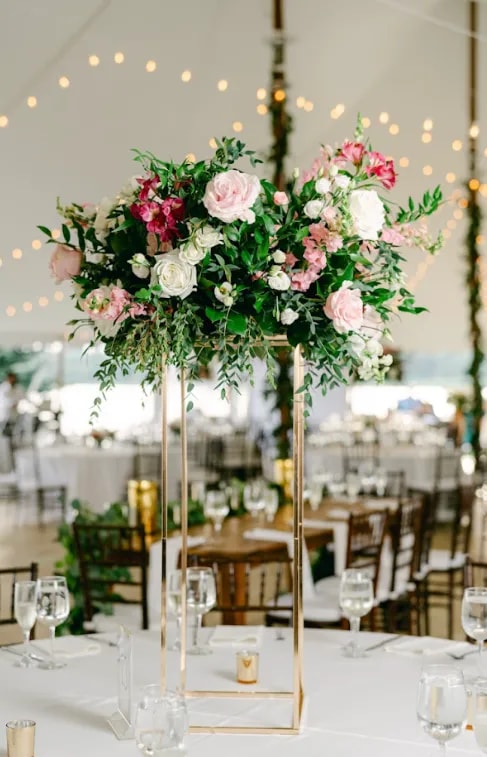  Floral Centerpieces @Poppy Wedding