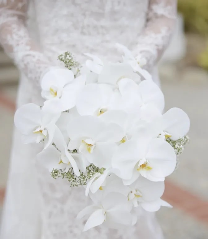 Poppy Flowers - Classic white bouquet