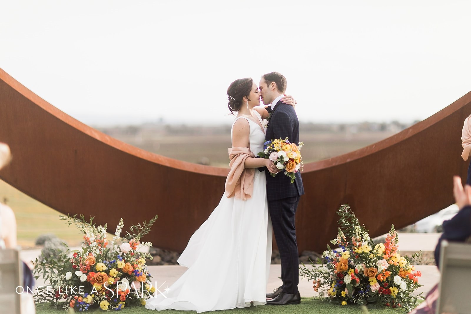 Napa wedding flowers + ceremony florals