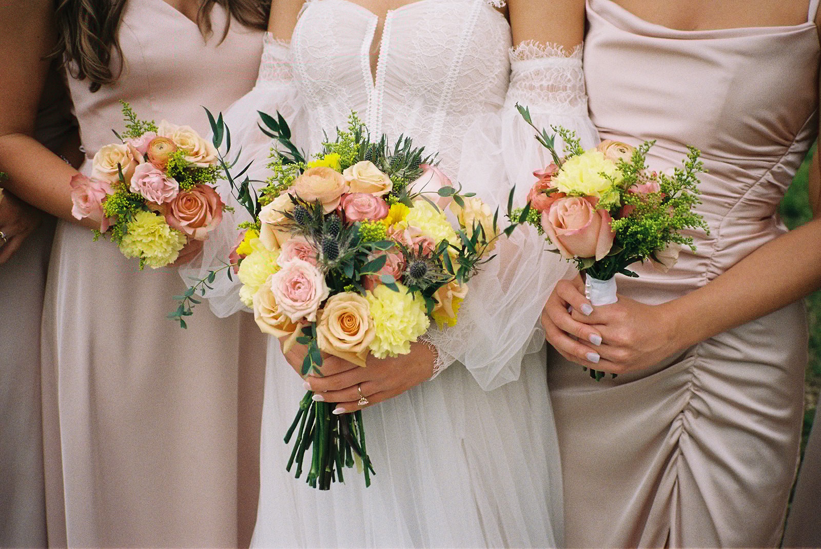 citrus wedding flowers + Birmingham Alabama